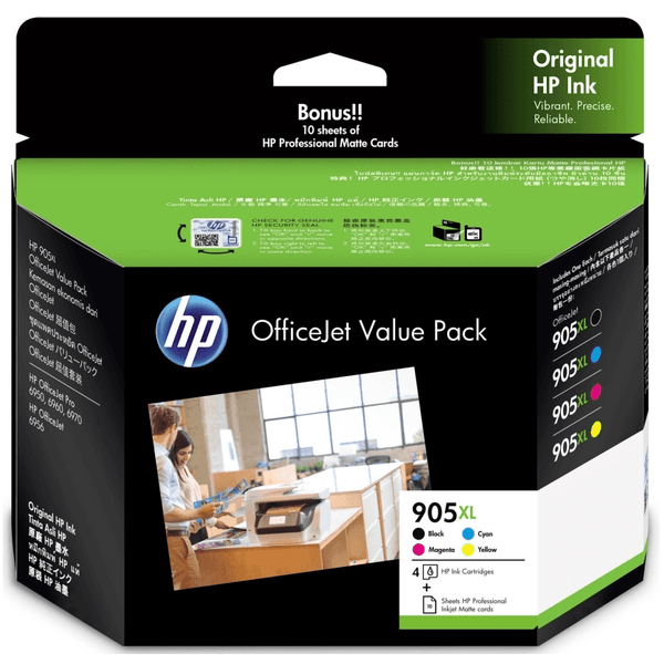 HP 905XL Ink Cartridge High Yield Value Pack 3GN11A - SuperOffice