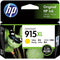 HP 915XL Set Ink Cartridge High Yield Black/Magenta/Yellow/Cyan Genuine Original 915XL (Set) - SuperOffice