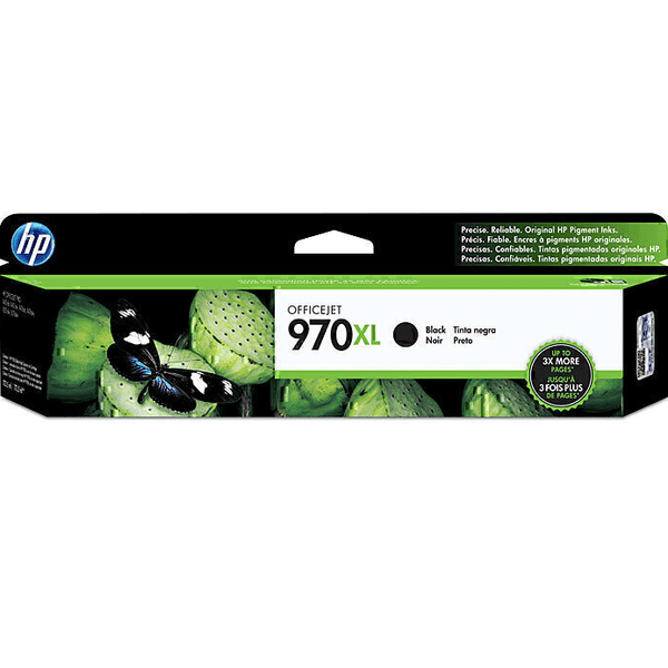 HP 970XL Ink Cartridge High Yield Black Genuine Original CN625AA CN625AA - SuperOffice