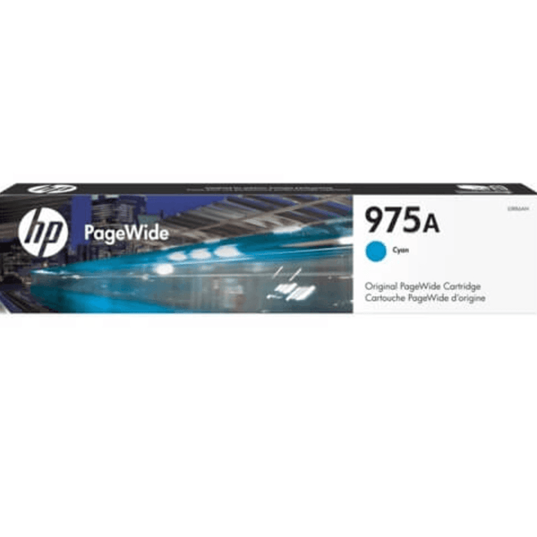 HP 975A Ink Toner Cartridge Cyan PageWide Genuine Original L0R88AA L0R88AA - SuperOffice