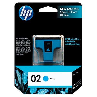 Hp C8771Wa No.02 Ink Cartridge Cyan C8771WA - SuperOffice