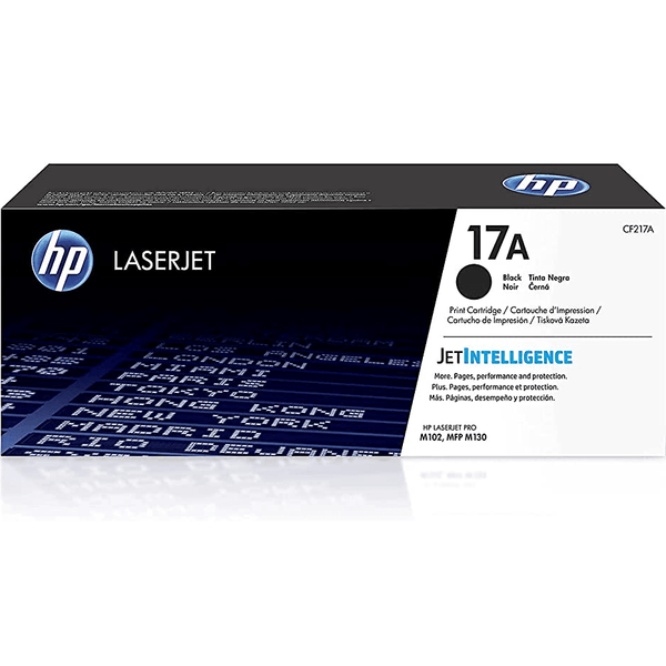 HP CF217A 17A Toner Ink Cartridge Black Genuine Original CF217A - SuperOffice