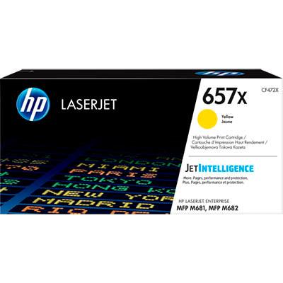 Hp Cf472X No.657X Toner Cartridge High Yield Yellow CF472X - SuperOffice