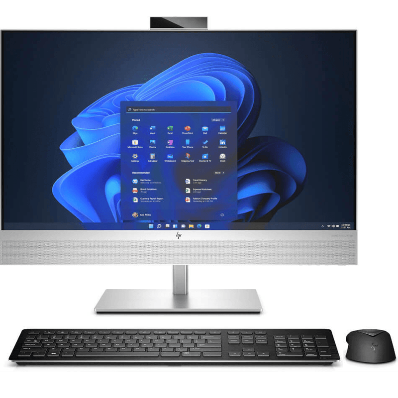 HP EliteOne All-In-One 870 G9 27" i5-12500 16GB 512GB WiFi Win11/10 Pro Desktop Computer 6D7E2PA - SuperOffice