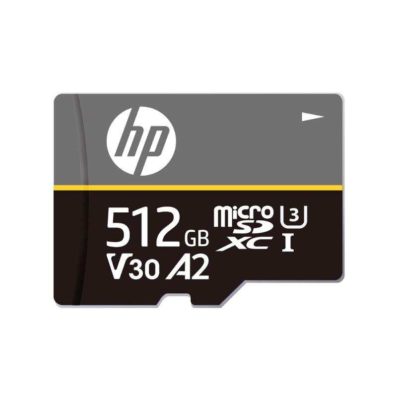 HP Micro SD Card 512GB V30 A2 U3 SDXC mx350 High Speed With Adaptor HFUD512-MX350 - SuperOffice