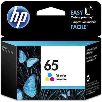 Hp N9K01Aa No.65 Ink Cartridge Tri Colour Pack Cyan/Magenta/Yellow N9K01AA - SuperOffice