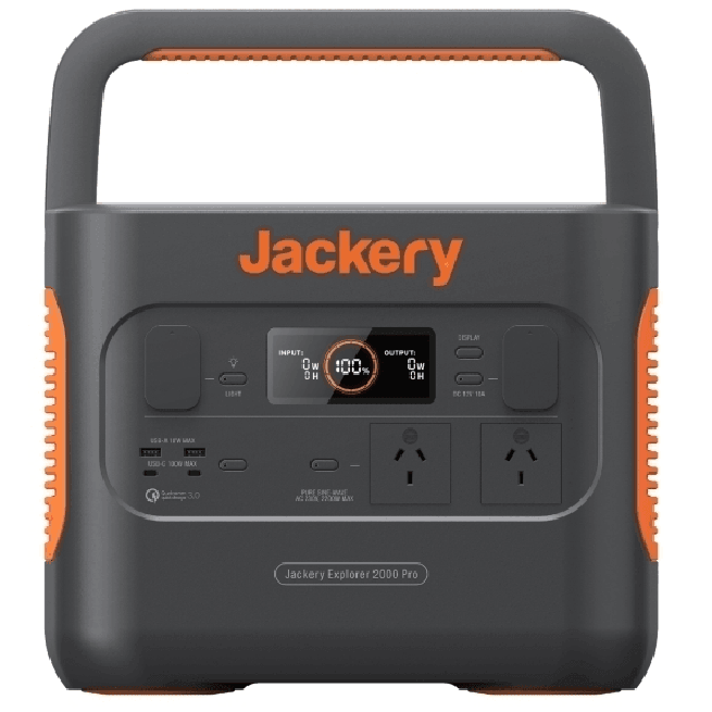 Jackery Explorer 2000 Pro Portable Power Station 2160Wh Lithium Battery EXPLORER2000PROAU - SuperOffice