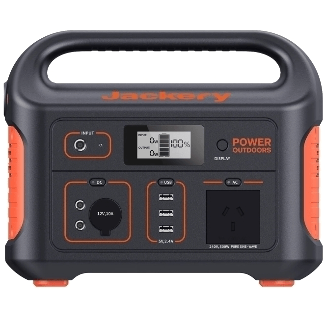 Jackery Explorer 500 Portable Power Station 518Wh 24Ah, 21.6V Lithium Battery EXPLORER500AU - SuperOffice