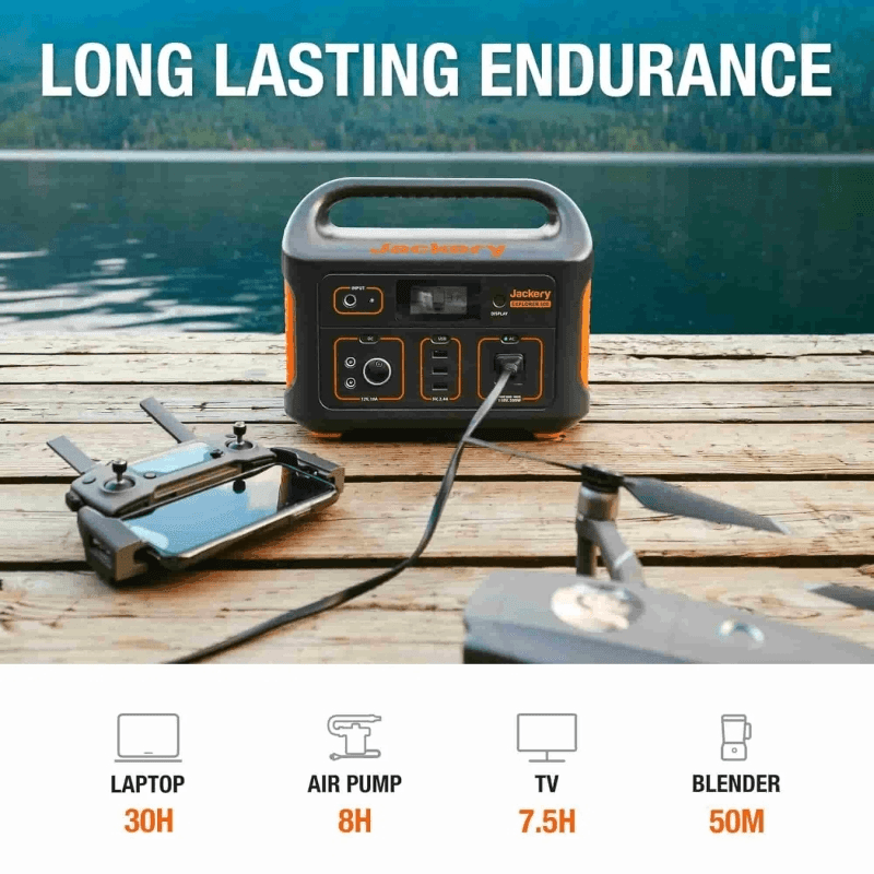 Jackery Explorer 500 Portable Power Station 518Wh 24Ah, 21.6V Lithium Battery EXPLORER500AU - SuperOffice