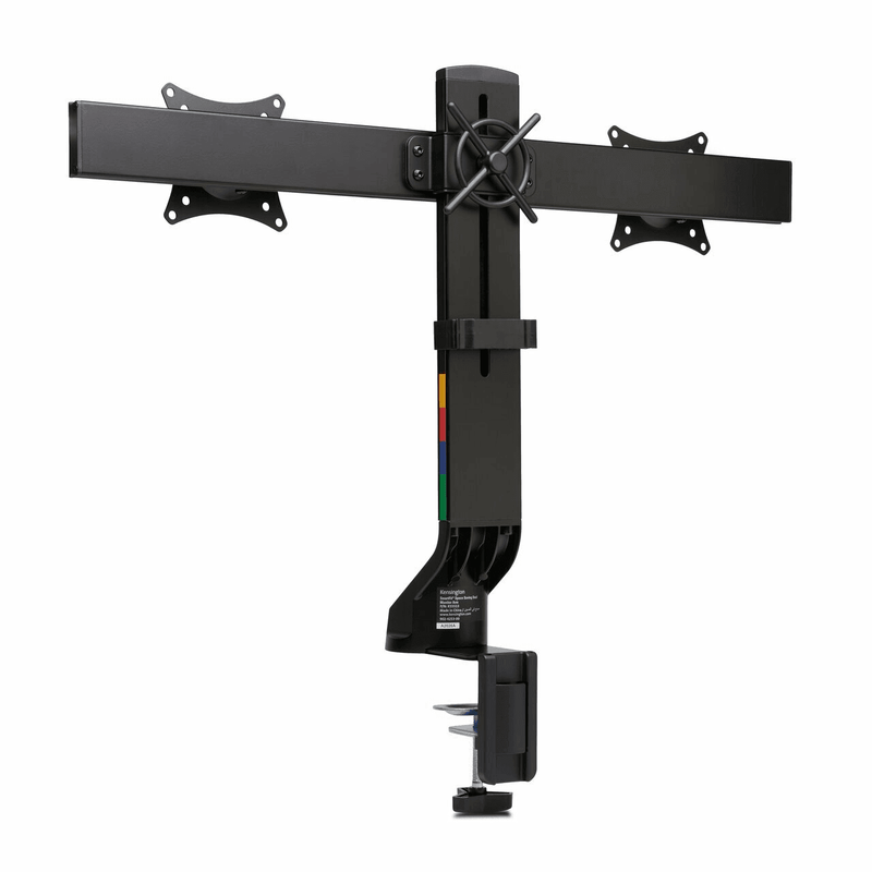 Kensington Dual Monitor Arm Space Saving Flat Tilt Swivel K55513WW - SuperOffice