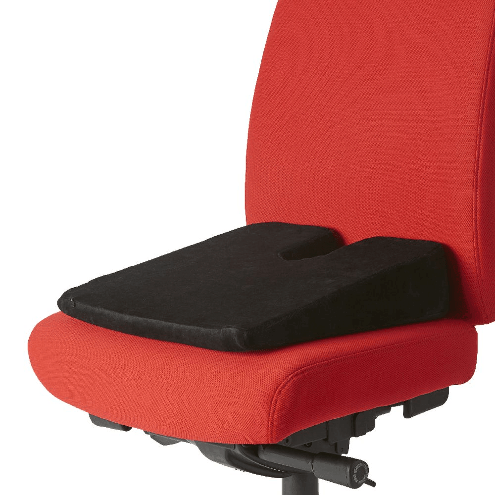 Kensington Ergonomic Wedge Seat Cushion Support Black SuperOffice