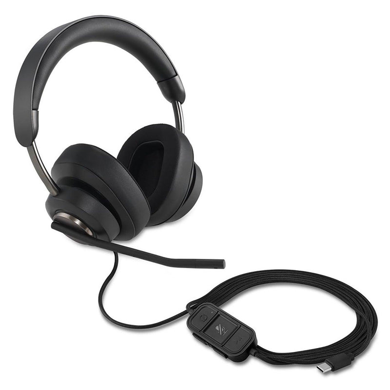 Kensington H2000 USB-C Over Ear Wired Headset Black K83451WW - SuperOffice