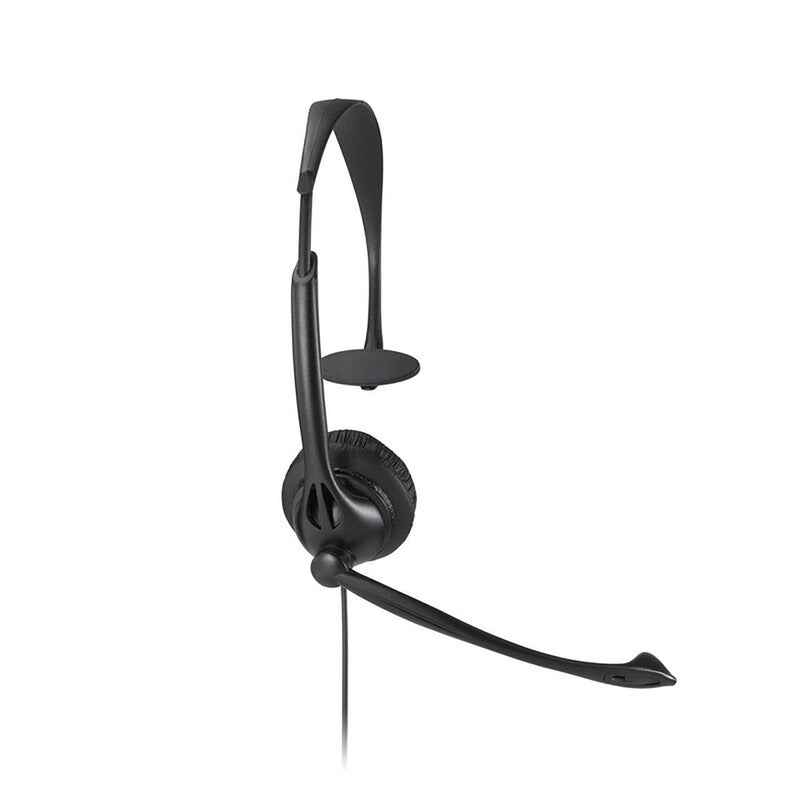 KENSINGTON Headset USB-A Mono with Mic and Volume Control Black K80100AP - SuperOffice