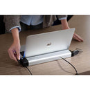 Kensington Laptop Locking Station Electronic With K-Fob Black And Silver 66635 - SuperOffice