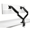 Kensington One Touch Adjustable Dual Screen Monitor Arm Mount Black K59601WW - SuperOffice