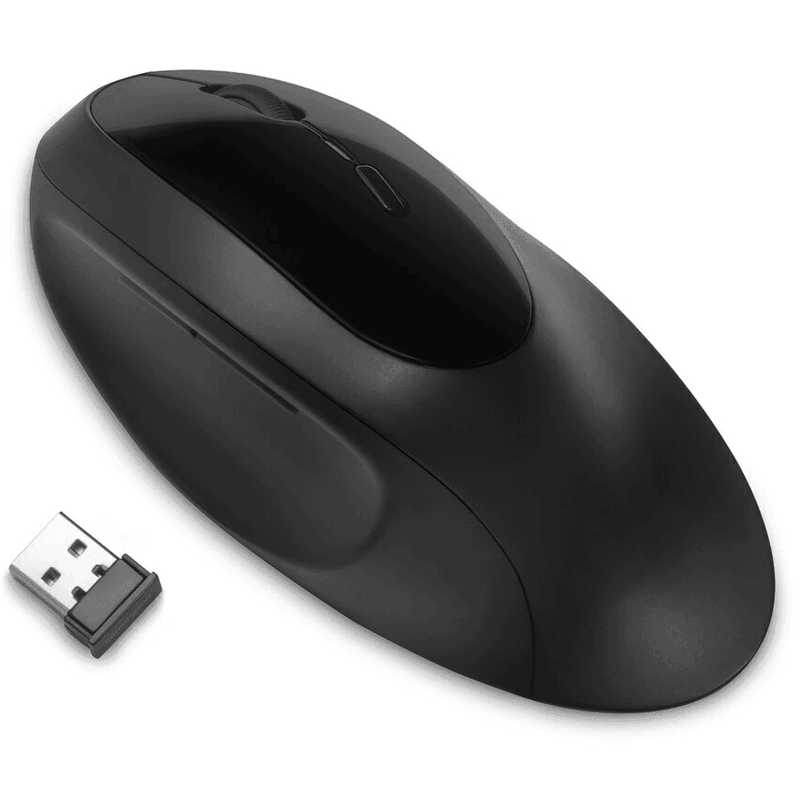 Kensington Vertical Ergonomic Mouse Black Ergo Wireless K75404WW - SuperOffice