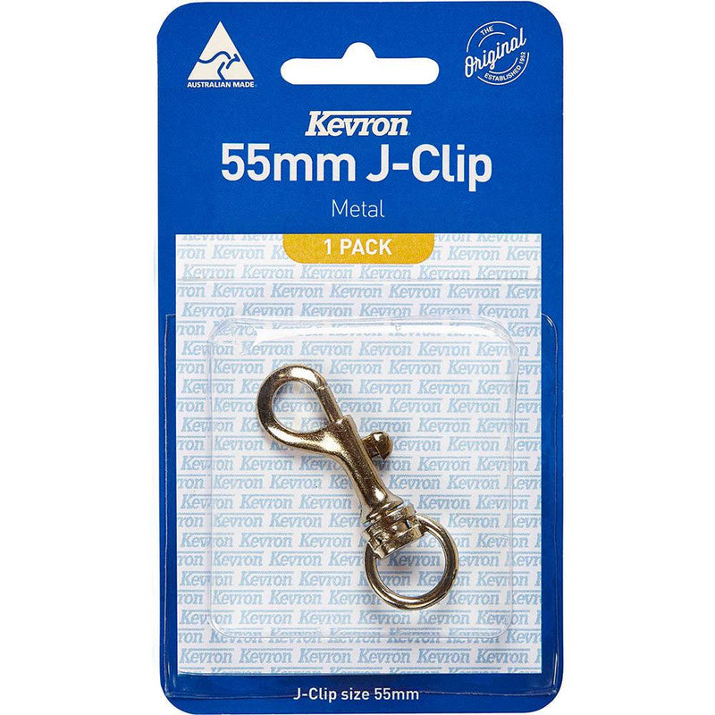 Kevron Al1054 Metal J-Clip 55Mm 47045 - SuperOffice