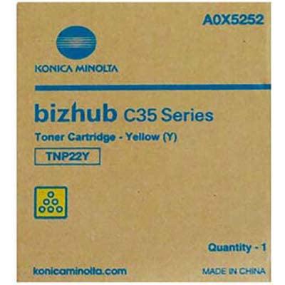 Konica Minolta Tnp22Y Toner Cartridge Yellow A0X5-292 - SuperOffice