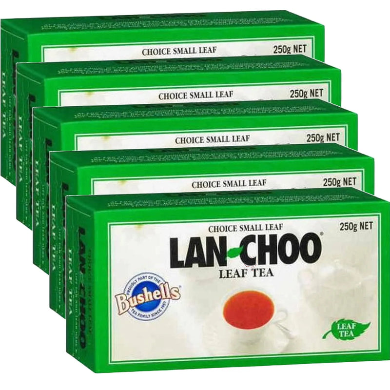 Lan Choo Leaf Tea Bushells 250g 5 Pack Bulk Smooth Mild 11433 (5 Pack) - SuperOffice