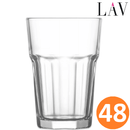 LAV Aras Tall Tumbler Glass Cup 365ml Pack 48 51ARA265 (48 Pack) - SuperOffice