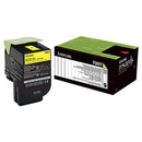 Lexmark 70C80Y0 708Y Toner Cartridge Yellow 70C80Y0 - SuperOffice