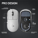 Logitech G PRO X Superlight 2 Lightspeed Wireless Gaming Mouse White 910-006640 - SuperOffice