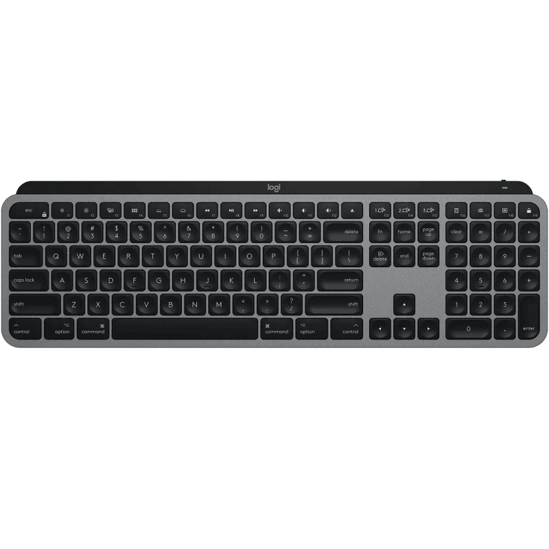 Logitech MX Keys Wireless Illuminated Keyboard Advanced For Mac Space Grey 920-009560 - SuperOffice