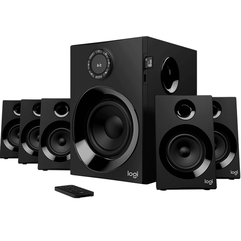 Logitech Z607 5.1CH Surround Sound 6 Speaker System Bluetooth 980-001318 - SuperOffice