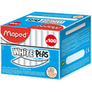 Maped Peps Chalk White Box 100 8935020 - SuperOffice