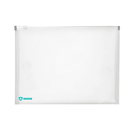 Marbig Antimicrobial Document Wallet Zip Closure Folder Clear Pack 10 2015301 (10 Pack) - SuperOffice