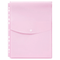 Marbig Binder Pocket Top Opening Document Wallet Holder A4 Pastel Pink Pack 12 2025893 (12 Pack) - SuperOffice