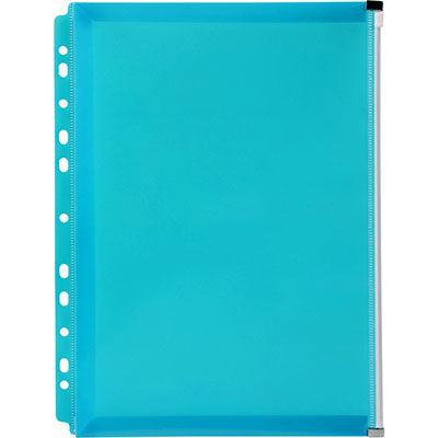 Marbig Binder Pocket Zip Closure A4 Marine 2025701 - SuperOffice