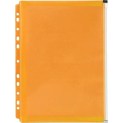 Marbig Binder Pocket Zip Closure A4 Orange 2025706 - SuperOffice