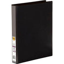 Marbig Clear View Insert Ring Binder 2D 25Mm A4 Black 5402002B - SuperOffice