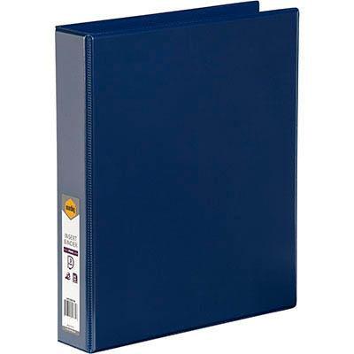 Marbig Clear View Insert Ring Binder 3D 38Mm A4 Blue 5413001B - SuperOffice