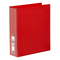 Marbig Clear View Insert Ring Binder 4D 50mm A4 Red 12 Pack 5424003B (12 Pack) - SuperOffice