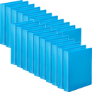 Marbig Clear View Insert Ring Binder Folder 2D 25mm A4 Marine Blue 20 Pack 5402031 (20 Pack) - SuperOffice