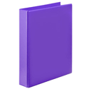 Marbig Clear View Insert Ring Binder Folder 2D 25mm A4 Purple 20 Pack 5402019 (20 Pack) - SuperOffice