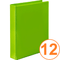 Marbig Clear View Insert Ring Binder Folder 2D 38mm A4 Green Box 12 5412004 (Box 12) - SuperOffice