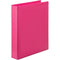 Marbig Clear View Insert Ring Binder Folder 2D 38mm A4 Pink Box 12 5412009 (Box 12) - SuperOffice