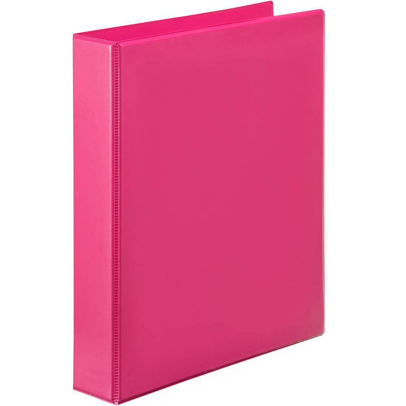 Marbig Clearview Insert Ring Binder 4D 50Mm A4 Pink 5424009 - SuperOffice