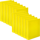 Marbig Clearview Insert Ring Binder 4D 50mm A4 Yellow 12 Pack 5424005 (12 Pack) - SuperOffice