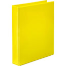 Marbig Clearview Insert Ring Binder 4D 50Mm A4 Yellow 5424005 - SuperOffice