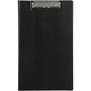 Marbig Clipboard Double Pvc Foolscap Black 4300502 - SuperOffice