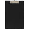 Marbig Clipboard Pvc Foolscap Black 4301002 - SuperOffice