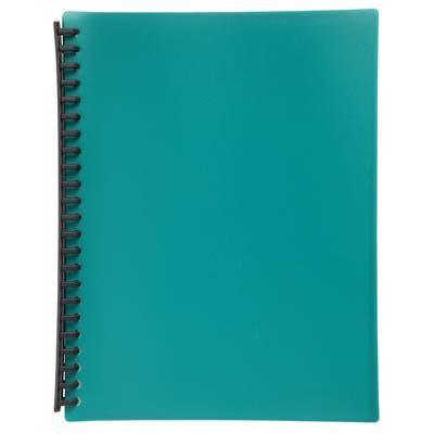 Marbig Display Book Refillable 20 Pocket A4 Green 2007004 - SuperOffice