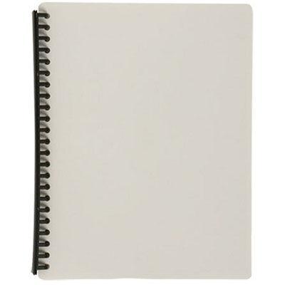 Marbig Display Book Refillable 20 Pocket A4 Grey 2007011 - SuperOffice