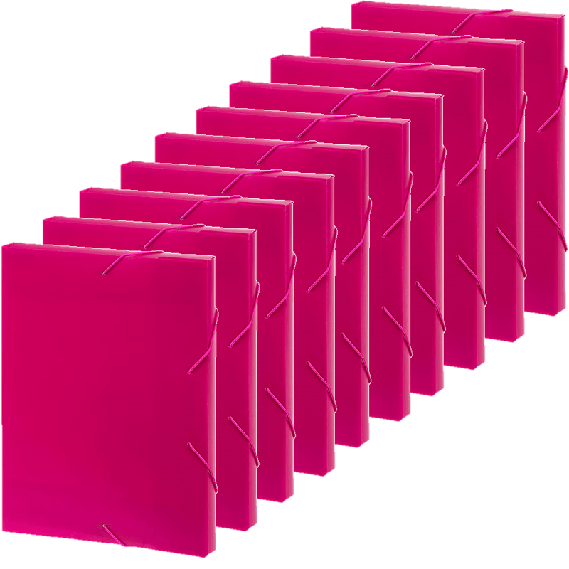 Marbig Document File Box A4 Pink Box 10 Bulk 2019909 (Box 10) - SuperOffice