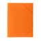 Marbig Document File Wallet Folder Elastic Strap A4 Orange 12 Pack 2095106 (12 Pack) - SuperOffice