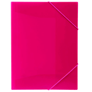 Marbig Document File Wallet Folder Elastic Strap A4 Pink 12 Pack 2095109 (12 Pack) - SuperOffice